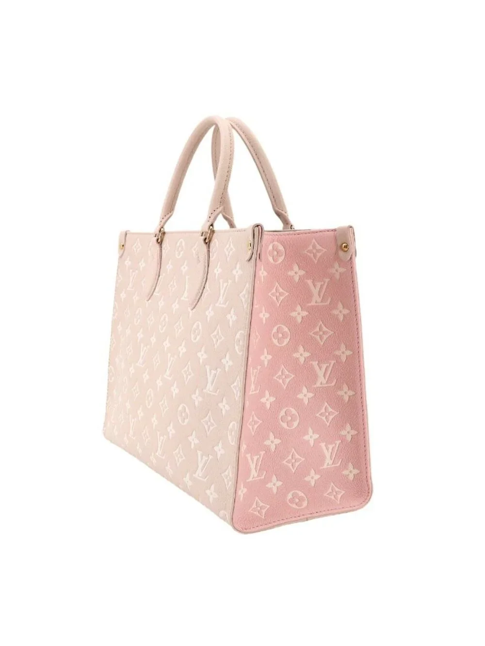 Louis Vuitton Monogram Empreinte On The Go MM 2-Way Tote Shoulder